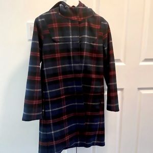 A checkered pattern jacket